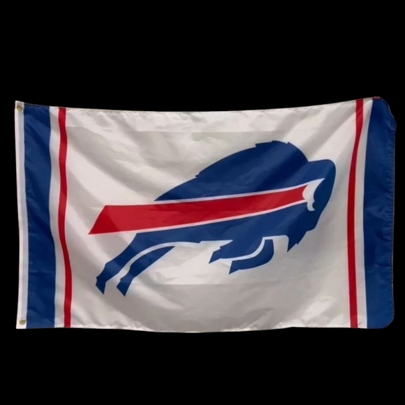 Buffalo Bills Flag 3' x5' White & Blue New - Picture 3 of 3